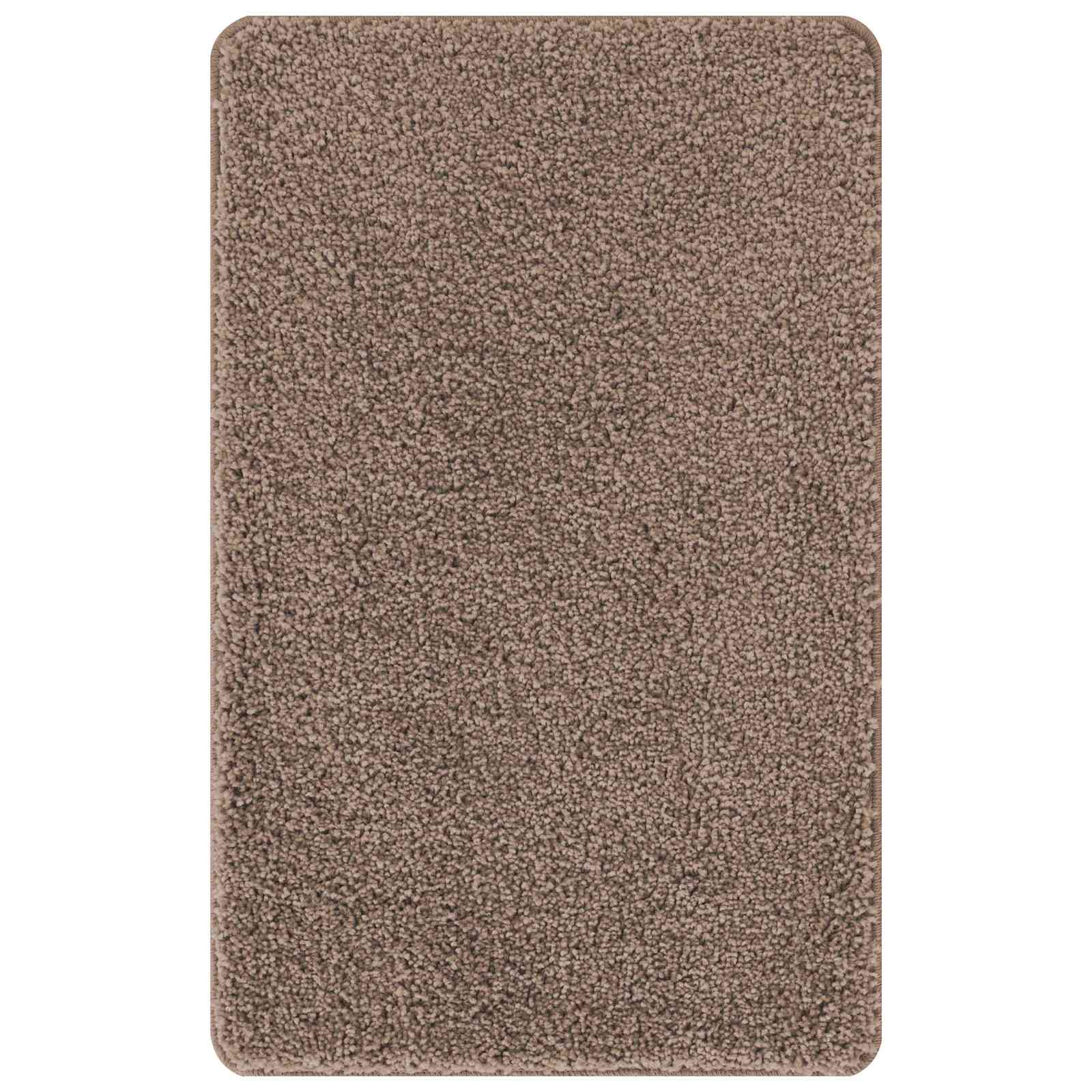 Set prostirki za kupatilo s protukliznom podlogom 3 pcs Smeđa