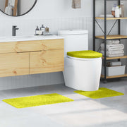 Set prostirki za kupatilo s protukliznom podlogom 3 pcs Zelena