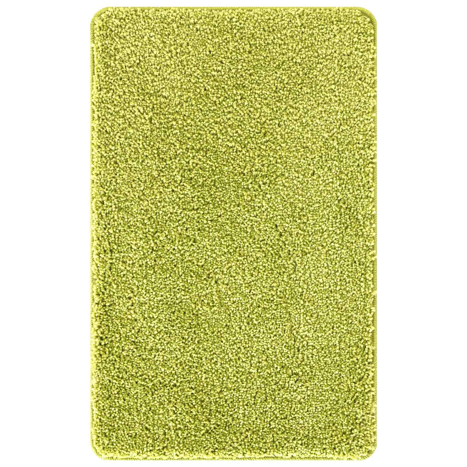 Set prostirki za kupatilo s protukliznom podlogom 3 pcs Zelena