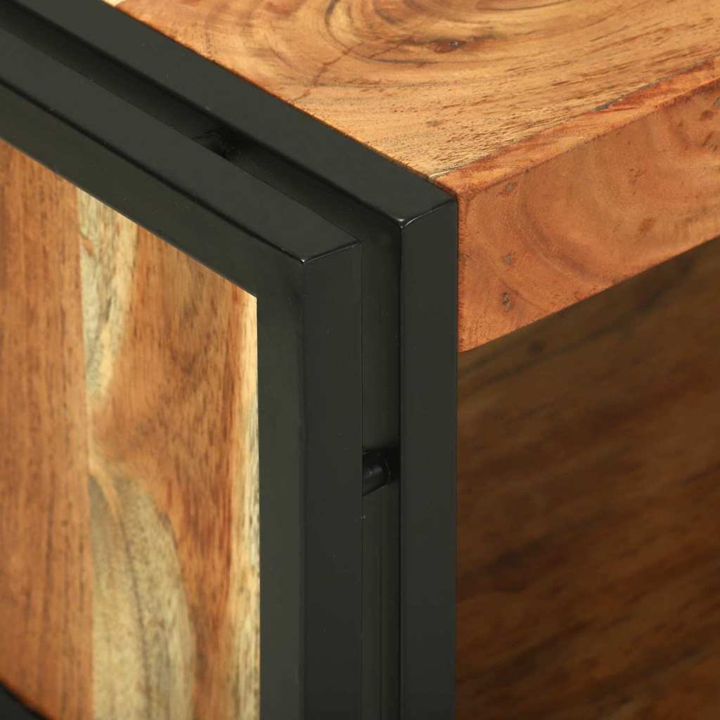 Kava Stol Smeđa 120 x 50 x 38 cm Čvrsto drvo akacije