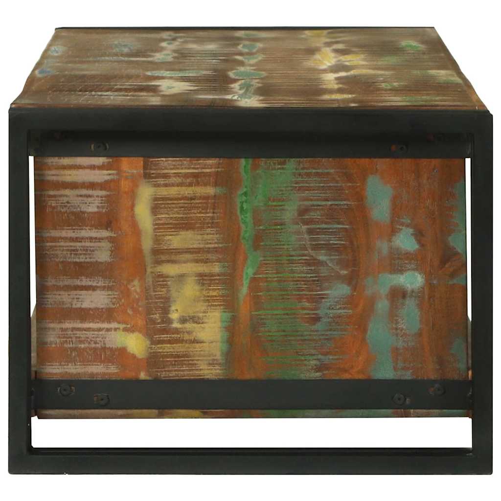 Kava Stol Šareni 120 x 50 x 38 cm Čvrsto drvo iz reciklaže