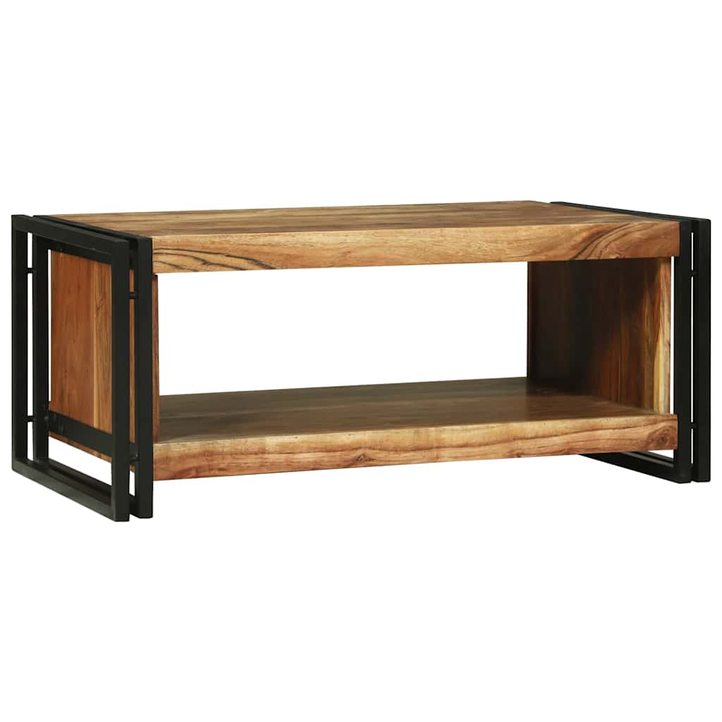 Kava Stol Smeđa 90 x 50 x 38 cm Čvrsto drvo akacije