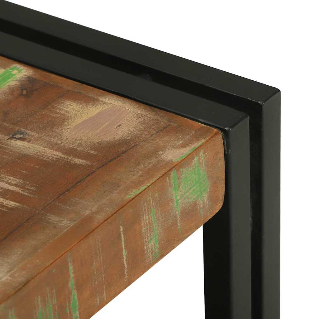 Kava Stol Šareni 120 x 50 x 38 cm Čvrsto drvo iz reciklaže