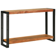 Konzolna stolica Smeđa 120 x 33 x 75 cm Čvrsto drvo akacije