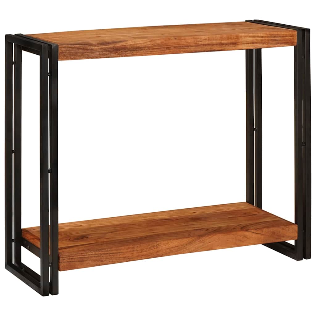 Konzolna stolica Smeđa 90 x 33 x 75 cm Čvrsto drvo akacije