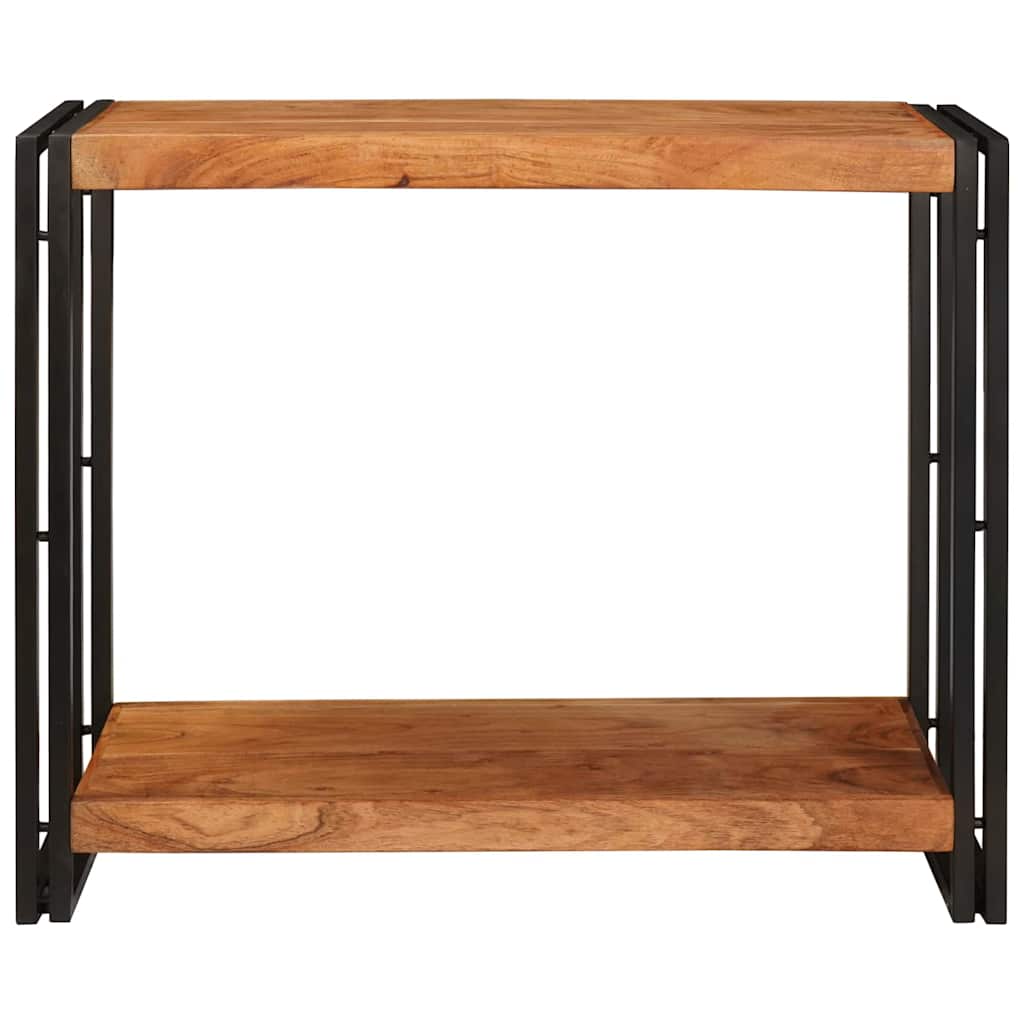 Konzolna stolica Smeđa 90 x 33 x 75 cm Čvrsto drvo akacije