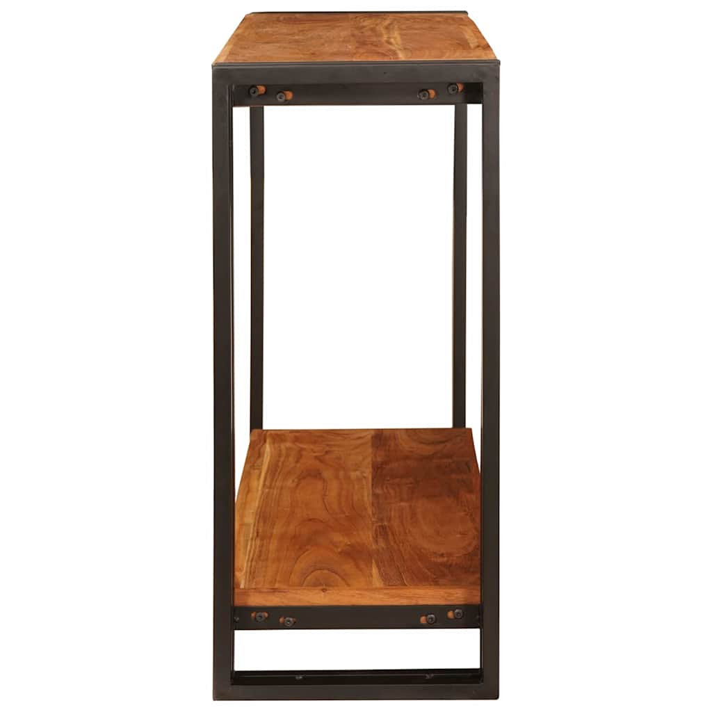 Konzolna stolica Smeđa 90 x 33 x 75 cm Čvrsto drvo akacije