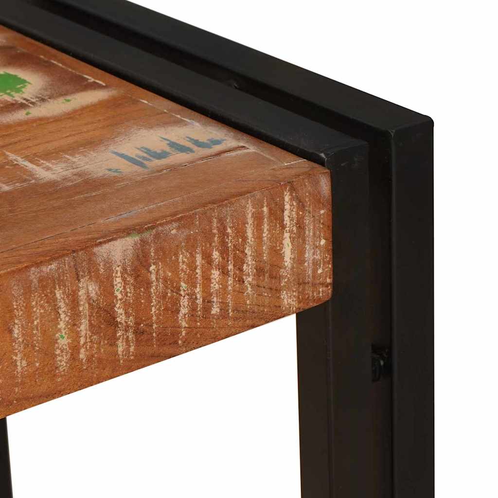 Konzolna stolica 90 x 33 x 75 cm Čvrsto drvo iz reciklaže