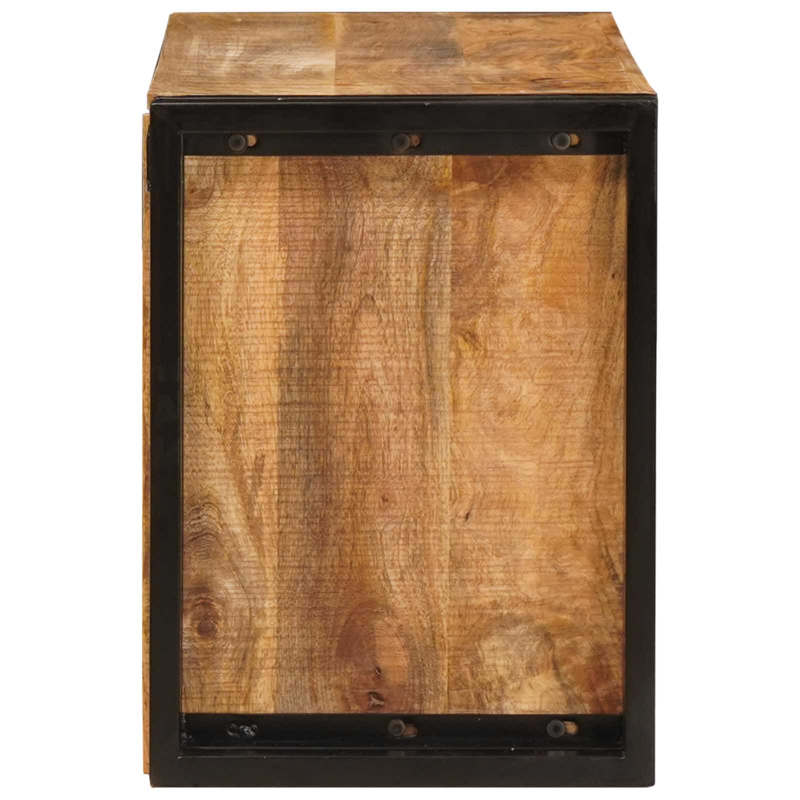 Stalak za vino Smeđa 80 x 45 x 33 cm Čvrsto Grubo Drvo Manga