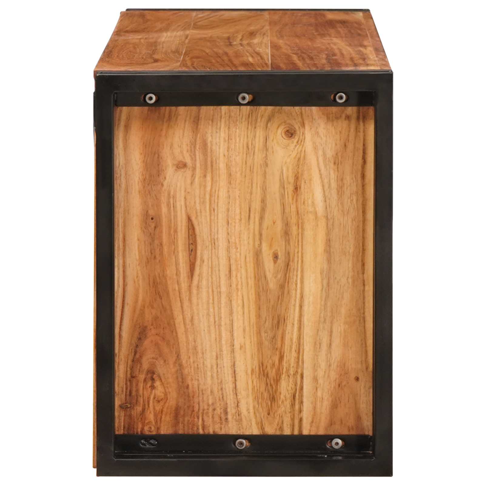 Stalak za vino Smeđa 100 x 45 x 33 cm Čvrsto drvo akacije