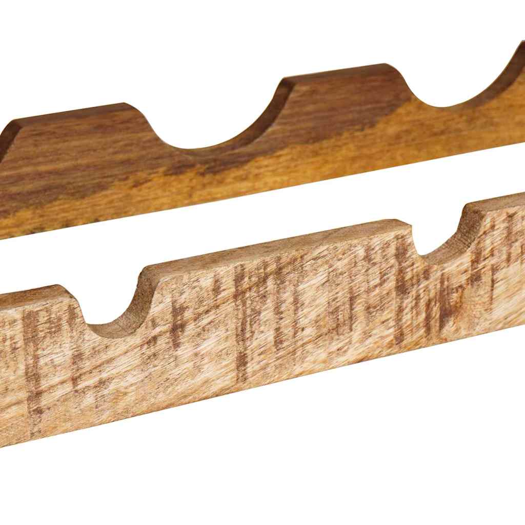 Stalak za vino Smeđa 100 x 45 x 33 cm Čvrsto Grubo Drvo Manga