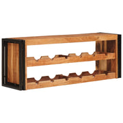 Stalak za vino Smeđa 120 x 45 x 33 cm Čvrsto drvo akacije