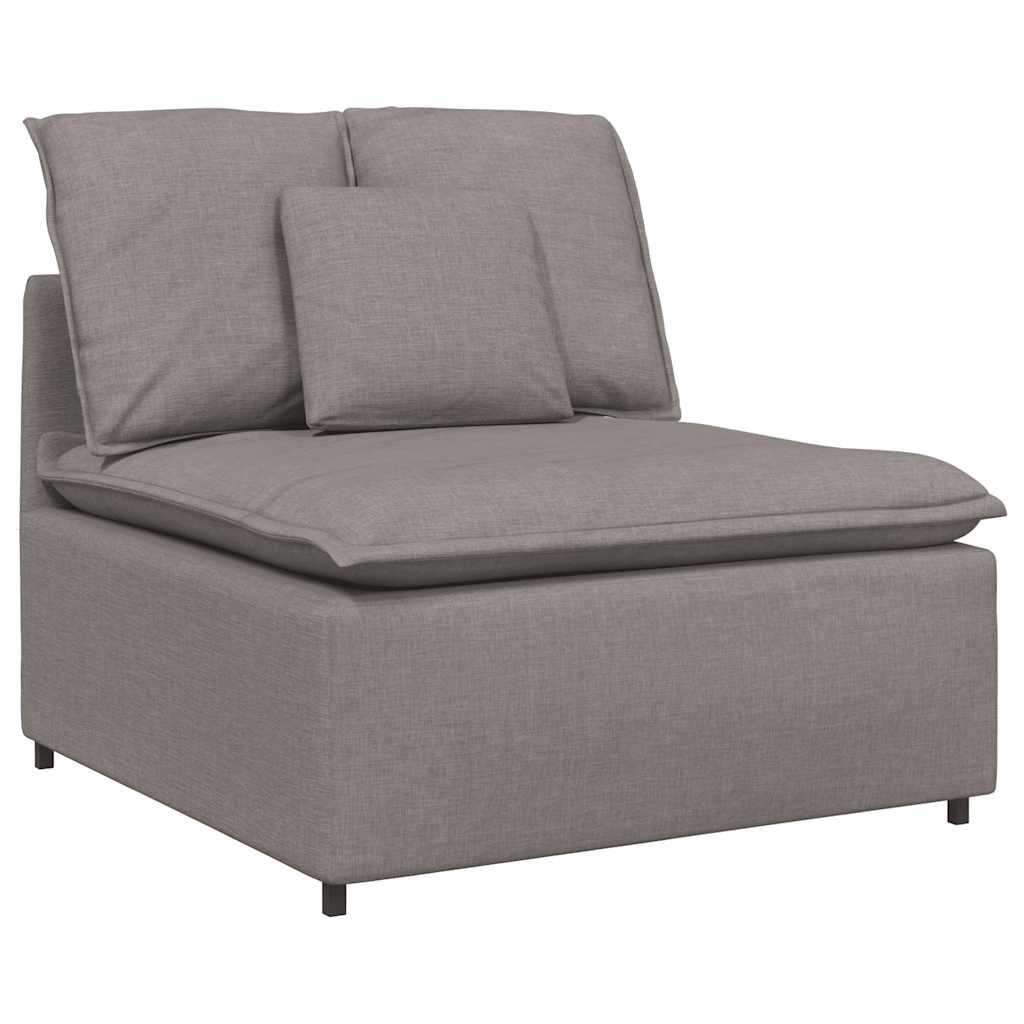 Modularna sofa s jastucima boje taupe