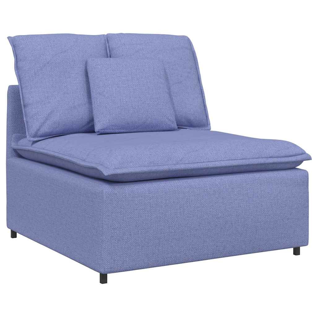 Modularna sofa s jastucima, traperice plave boje