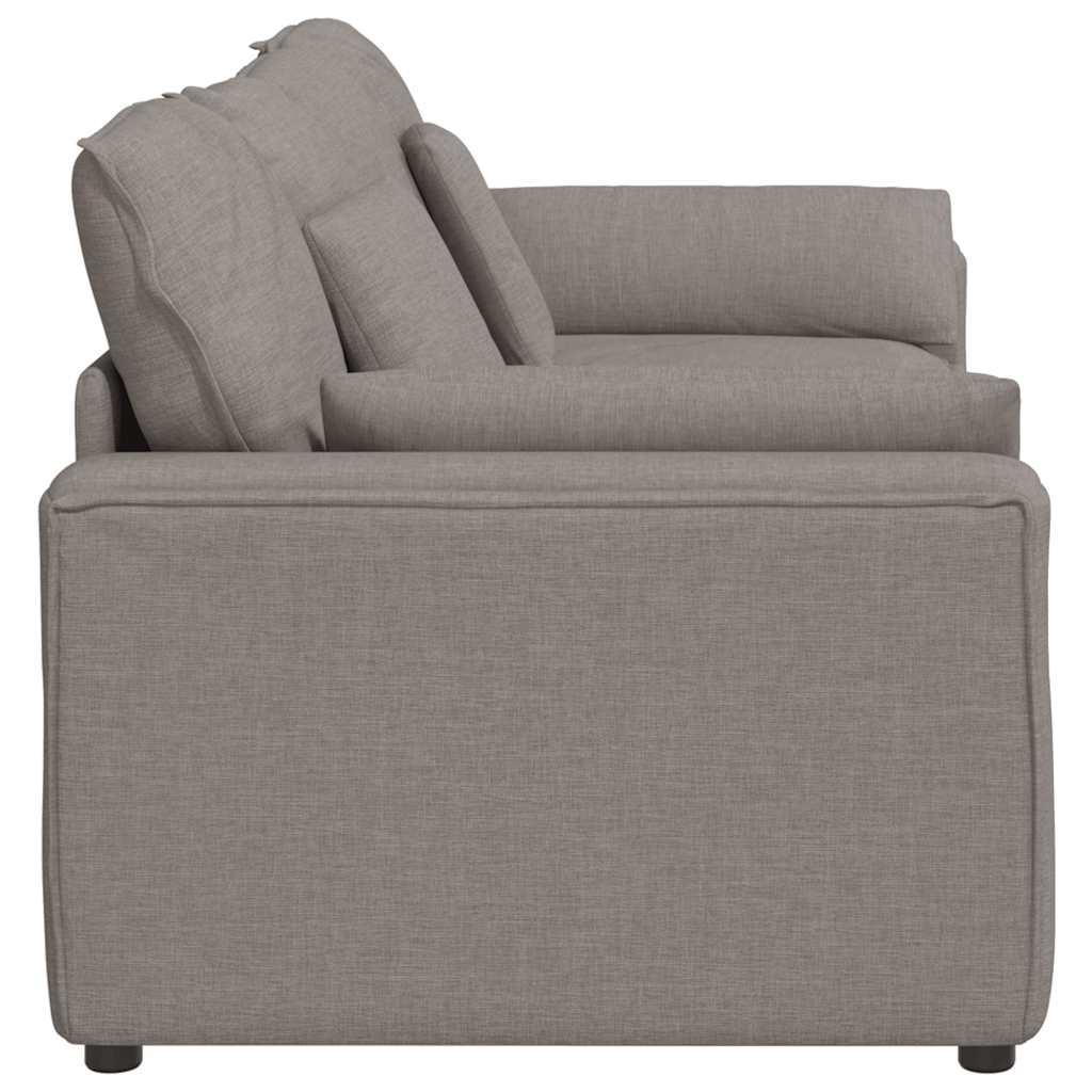 Modularna sofa s jastucima boje taupe