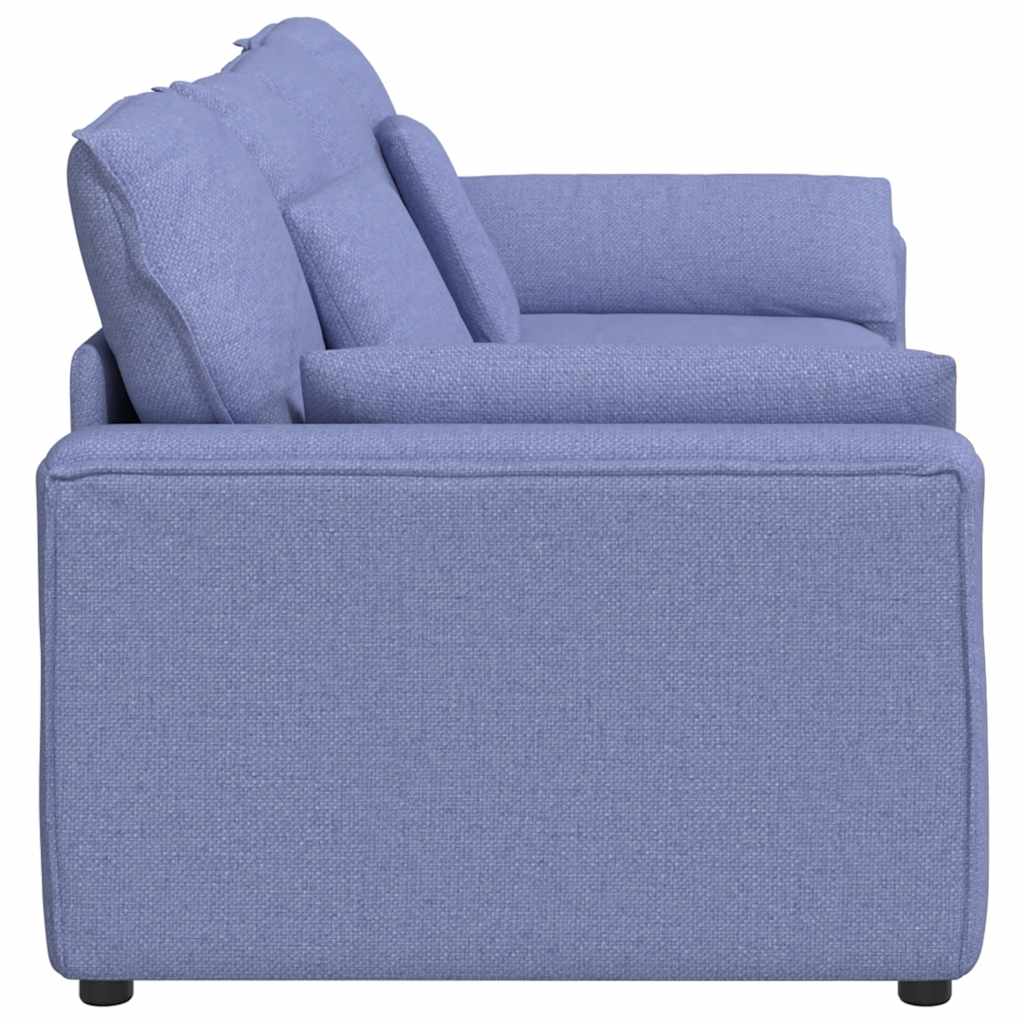 Modularna sofa s jastucima, traperice plave boje