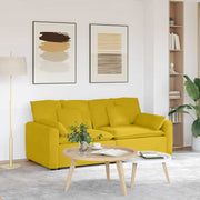 Modularna sofa s jastucima žuta