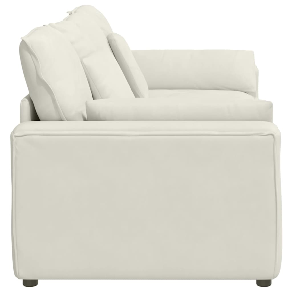 Modularna sofa s jastucima krem boje