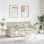 Modularna sofa s jastucima krem boje