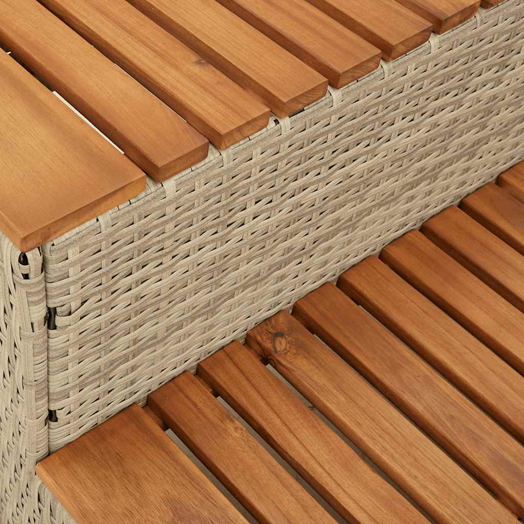 Stepenica za hidromasažnu kadu bež 100x50x50,5 cm