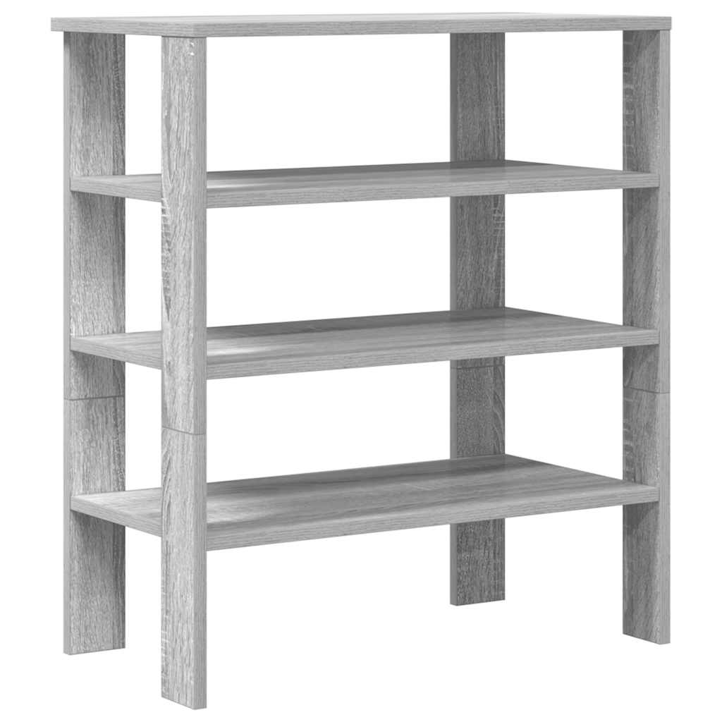 Stalak za cipele boja hrasta 61x32x70 cm konstruirano drvo
