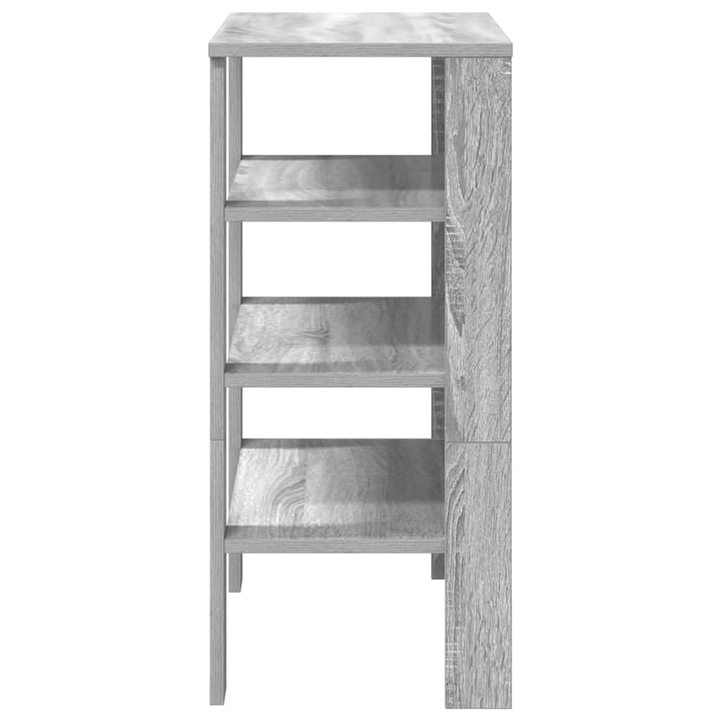 Stalak za cipele boja hrasta 61x32x70 cm konstruirano drvo