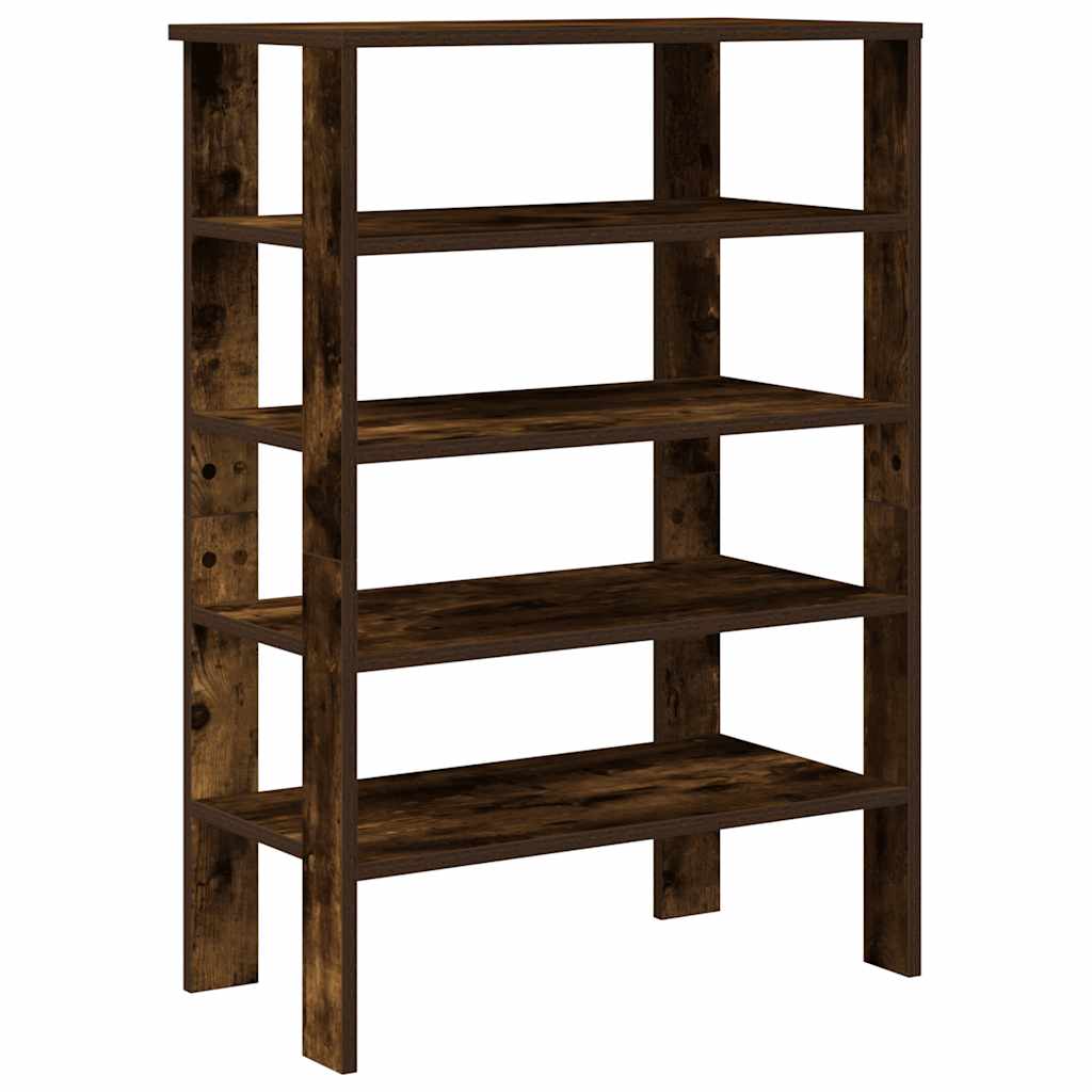 Stalak za cipele boja hrasta 61x32x87,5 cm konstruirano drvo
