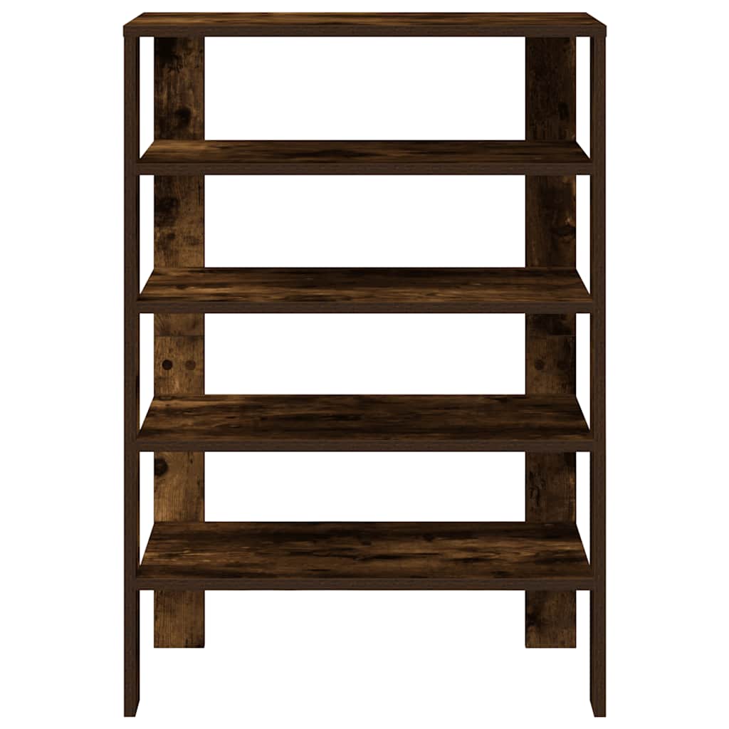 Stalak za cipele boja hrasta 61x32x87,5 cm konstruirano drvo
