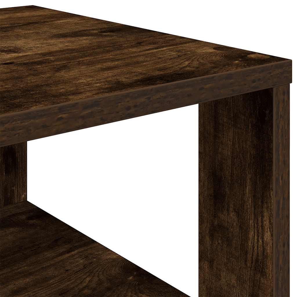 Stalak za cipele boja hrasta 61x32x87,5 cm konstruirano drvo