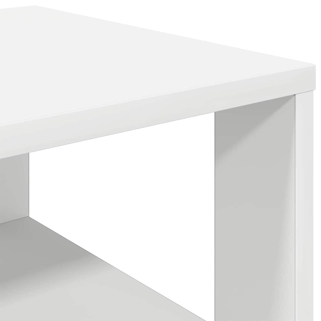 Stalak za cipele bijeli 61x32x105 cm od konstruiranog drva