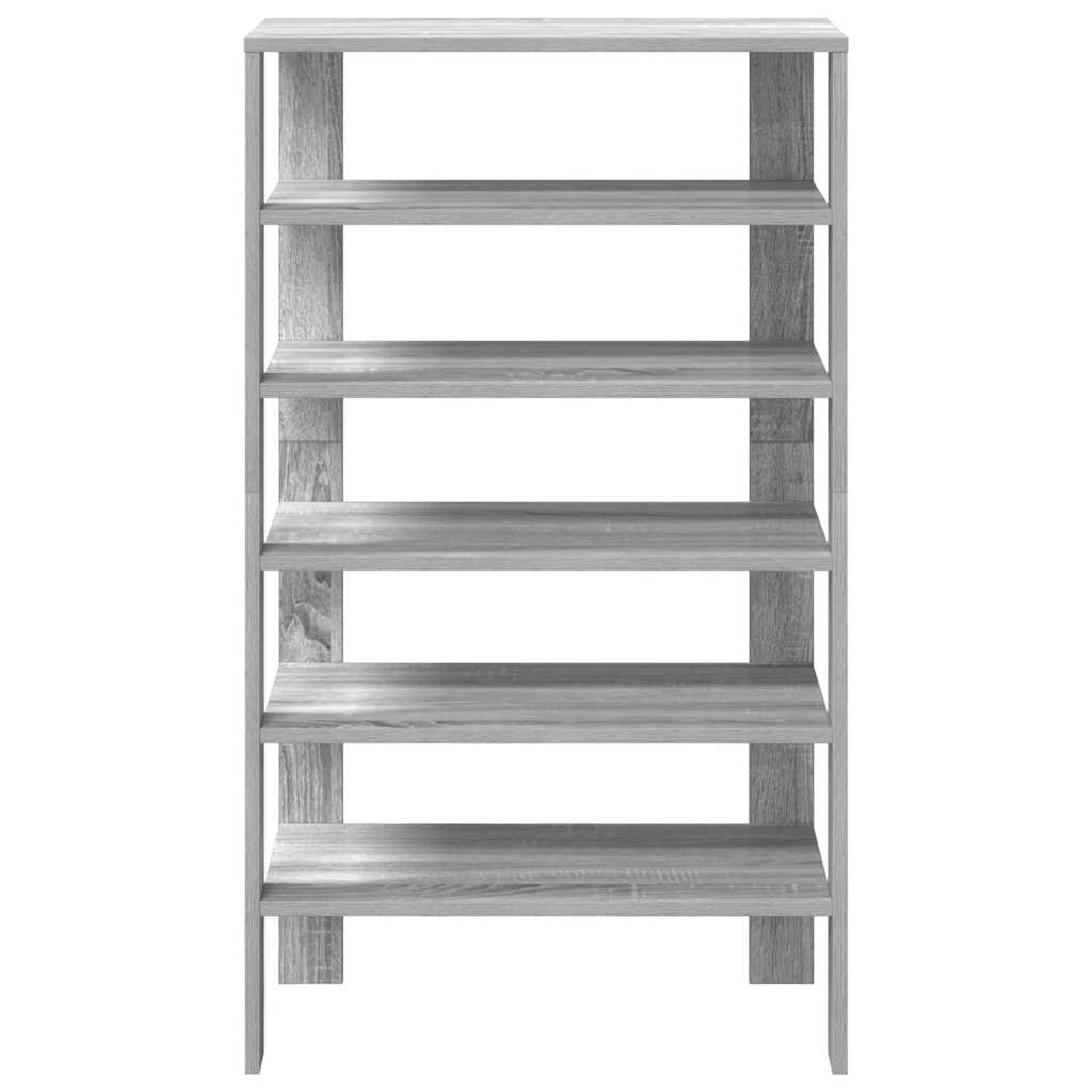 Stalak za cipele boja hrasta 61x32x105 cm konstruirano drvo
