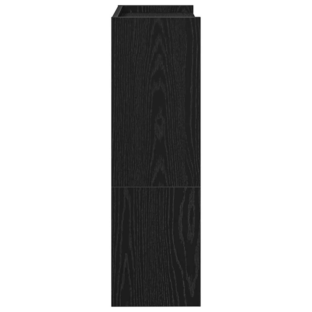 Stalak za cipele crni 60x25x81 cm od konstruiranog drva
