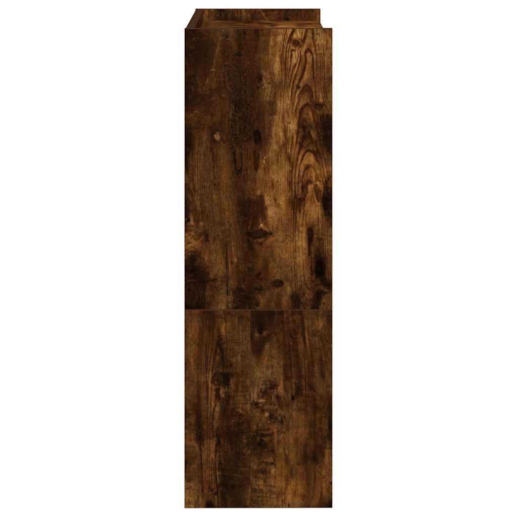 Stalak za cipele boja hrasta 60x25x81 cm konstruirano drvo