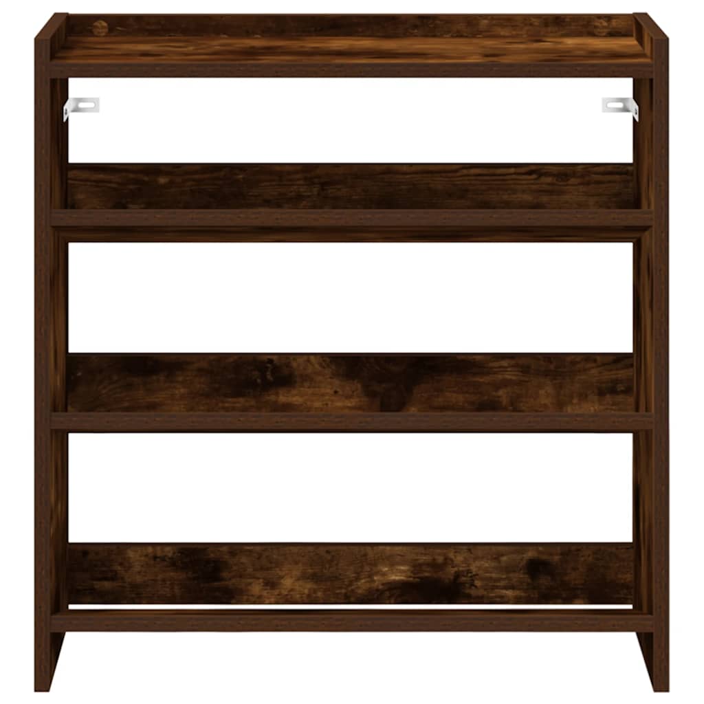 Stalak za cipele boja hrasta 60x25x62 cm konstruirano drvo