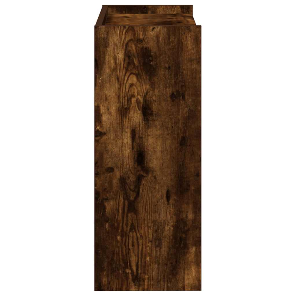 Stalak za cipele boja hrasta 60x25x62 cm konstruirano drvo