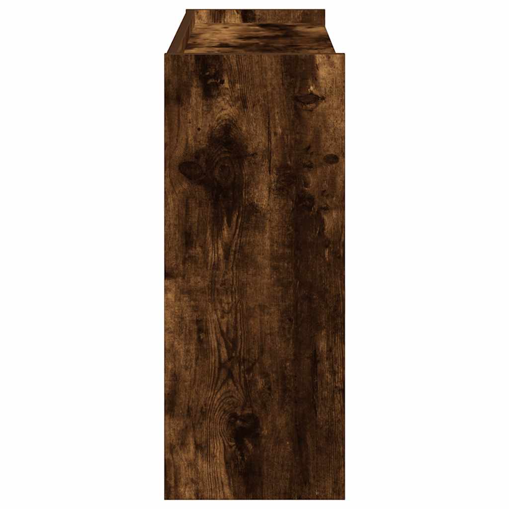 Stalak za cipele boja hrasta 80x25x62 cm konstruirano drvo