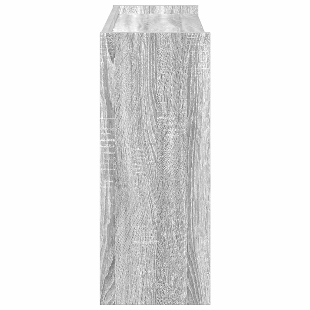 Stalak za cipele boja hrasta 80x25x62 cm konstruirano drvo