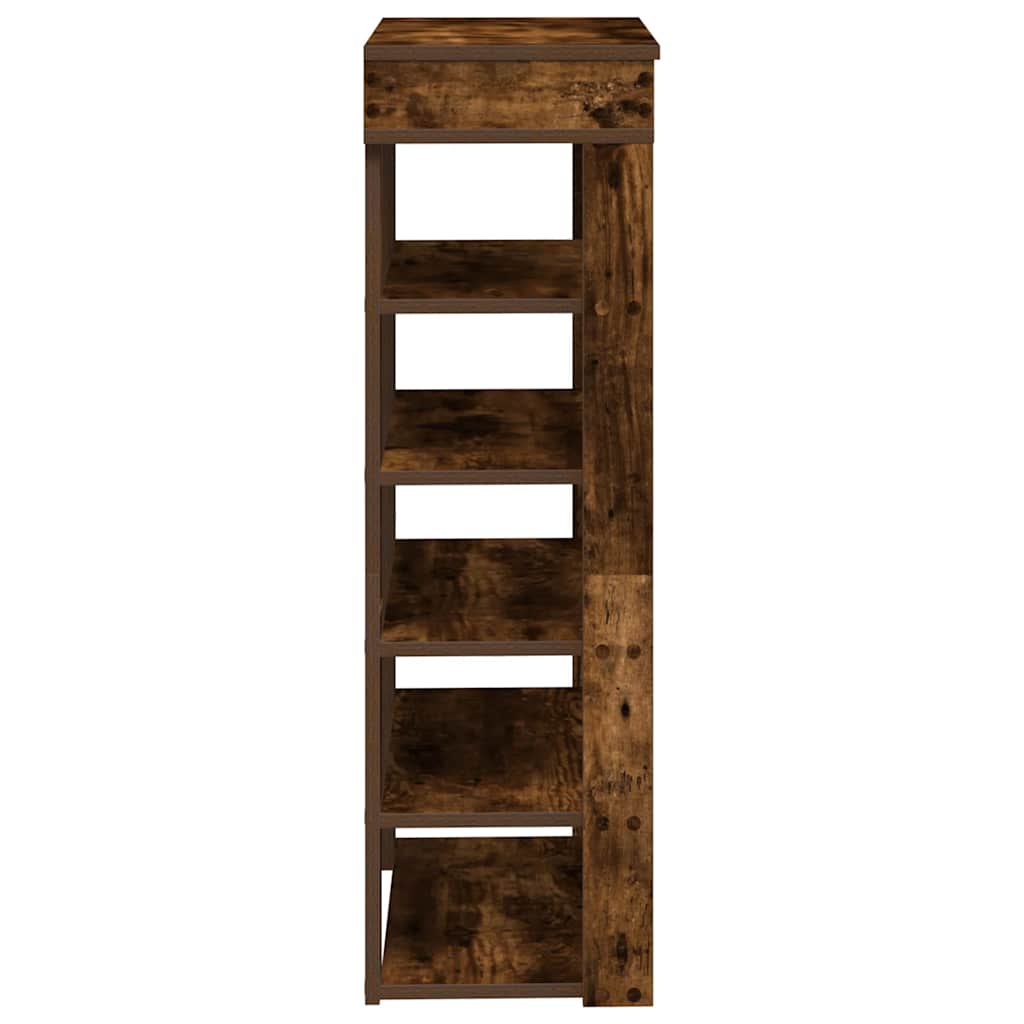 Stalak za cipele boja hrasta 60x30x98 cm konstruirano drvo