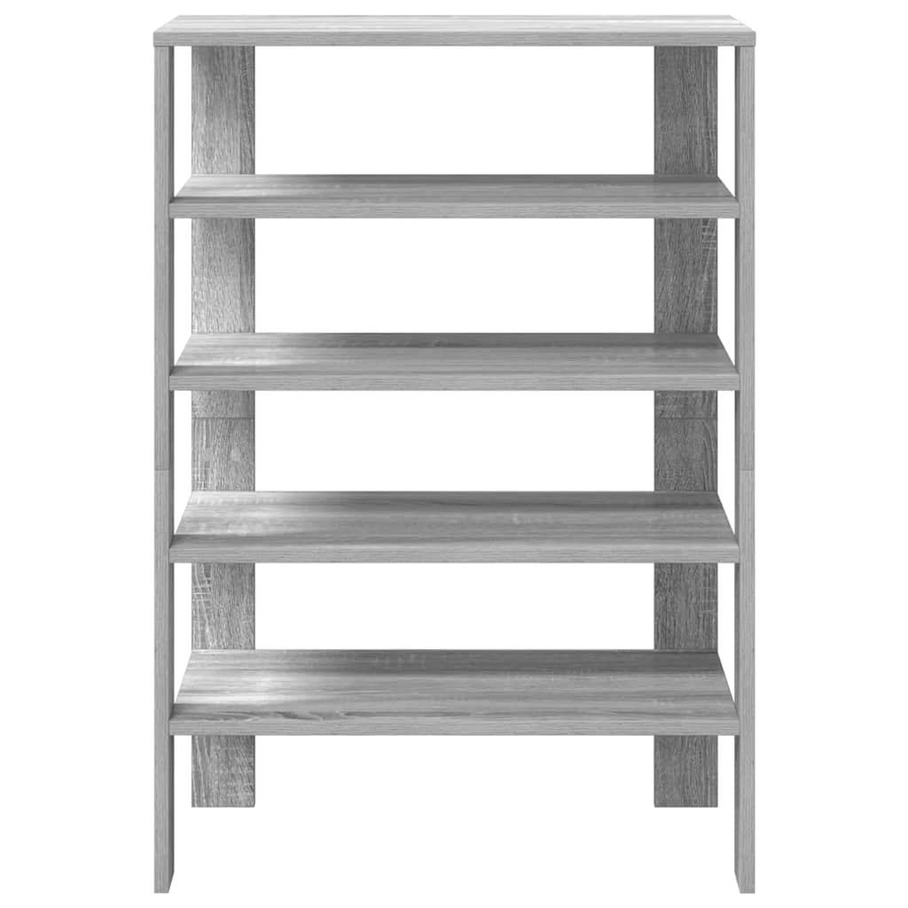 Stalak za cipele boja hrasta 60x30x98 cm konstruirano drvo