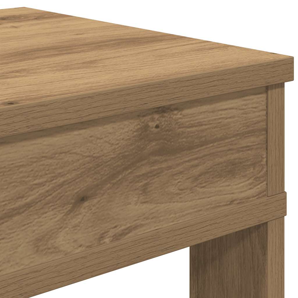 Stalak za cipele boja hrasta 60x30x98 cm konstruirano drvo