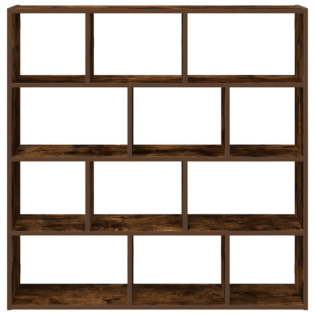 Zidna kockasta polica s 12 odjeljaka izrađeno