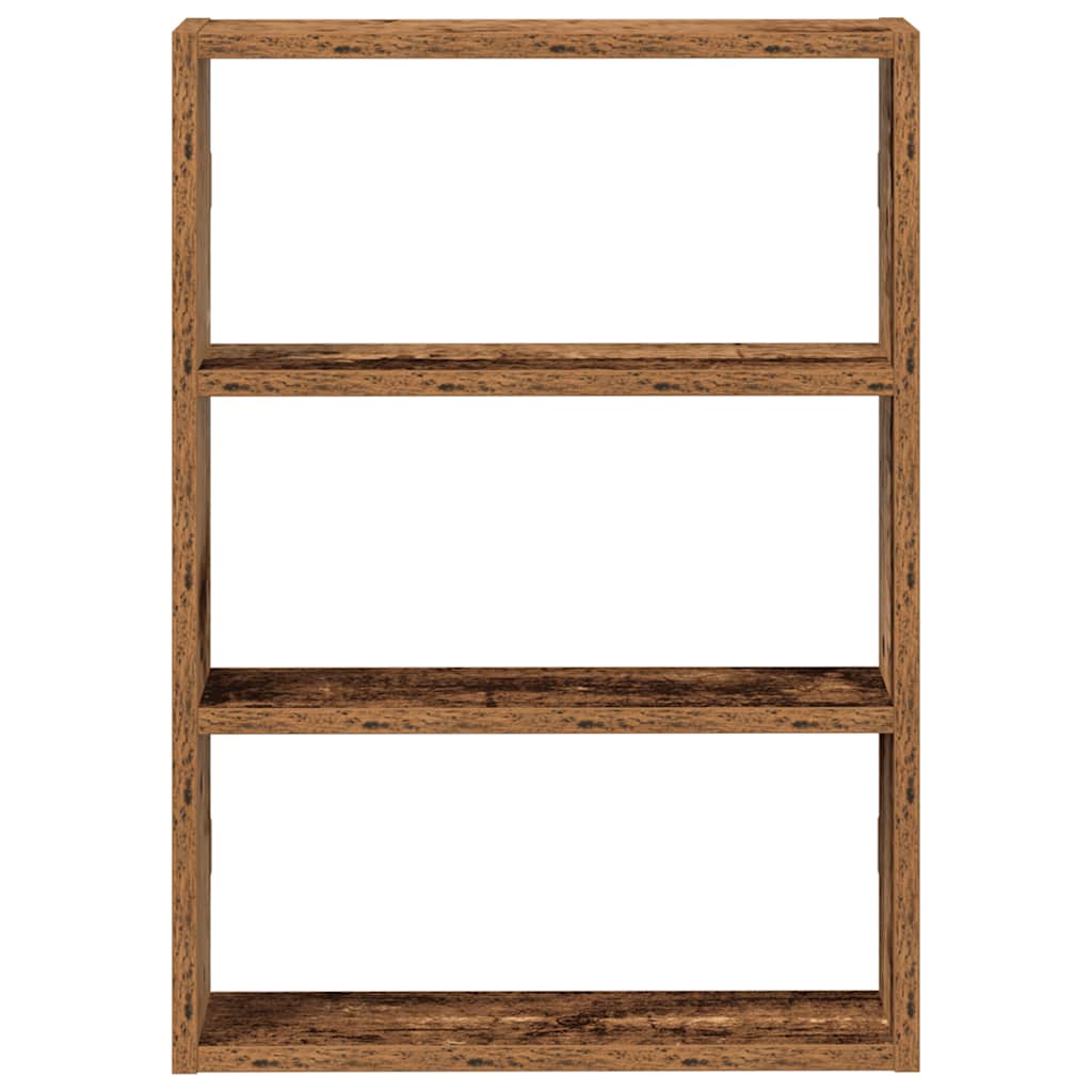 Zidna polica Staro drvo 43x9x60 cm Konstruirano drvo
