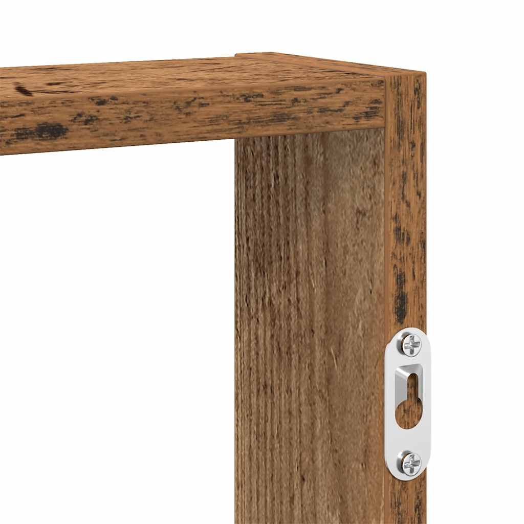 Zidna polica Staro drvo 43x9x60 cm Konstruirano drvo