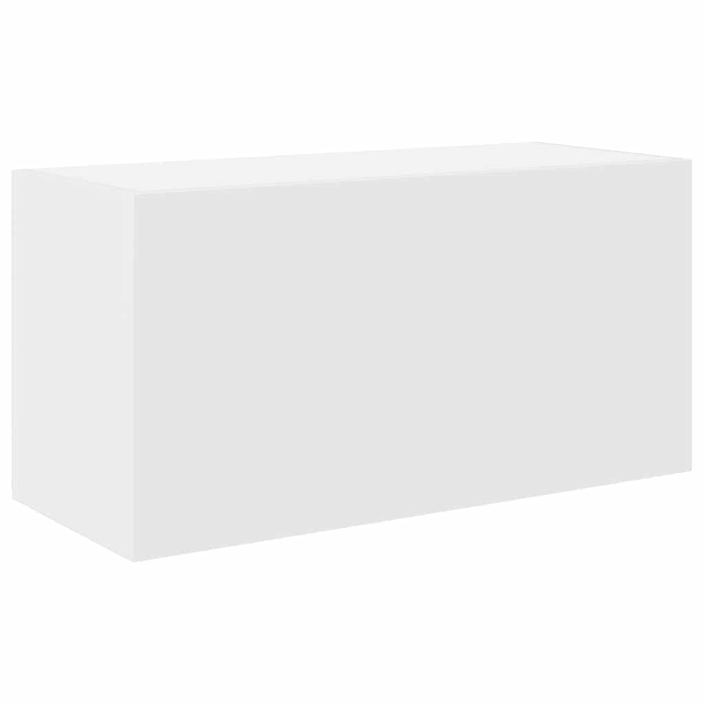 Kupaonski zidni ormarić bijeli 60x25x30 cm izrađeno drvo