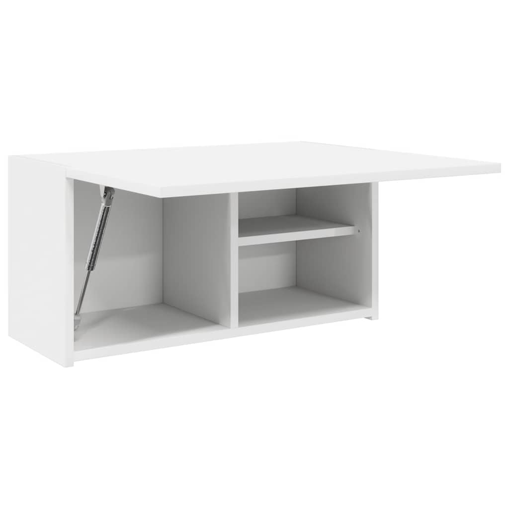 Kupaonski zidni ormarić bijeli 60x25x30 cm izrađeno drvo
