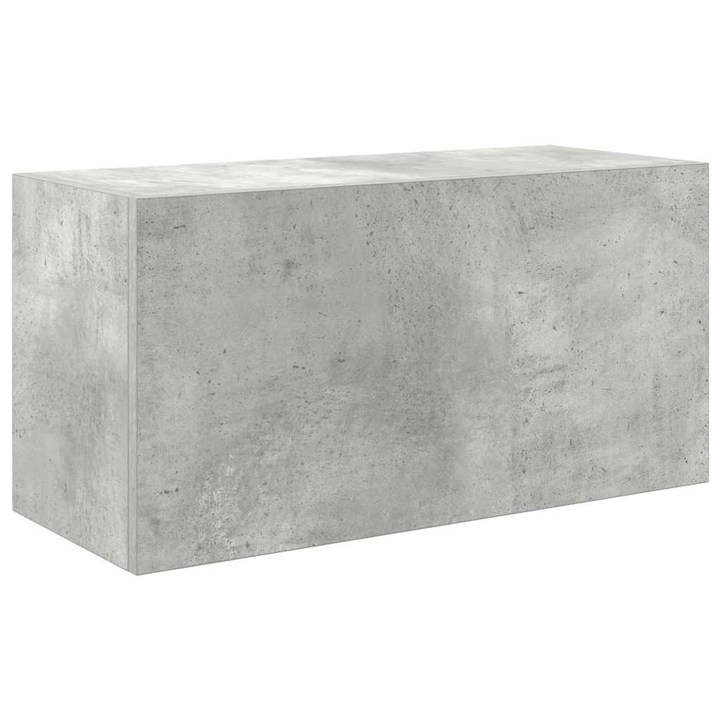 Kupaonski zidni ormarić beton sivi 60x25x30cm konstruirano drvo