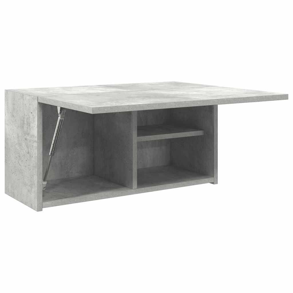 Kupaonski zidni ormarić beton sivi 60x25x30cm konstruirano drvo
