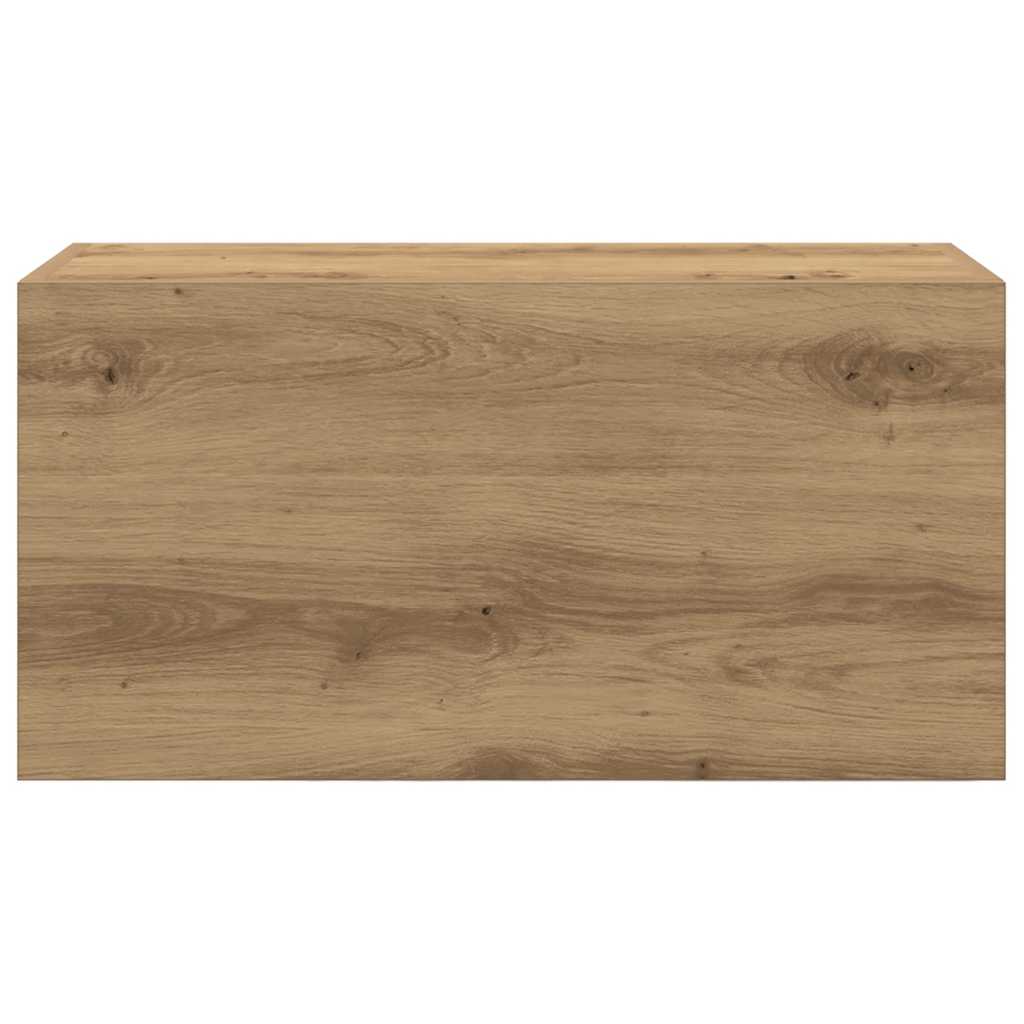 Kupaonski zidni ormarić Artisan hrast 60x25x30 cm izrađeno drvo