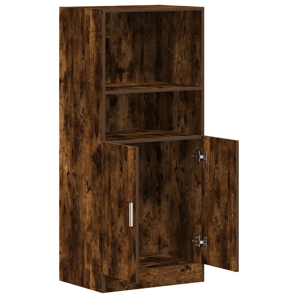 Kuhinjski ormarić dimljeni hrast 57x41,5x131,5 cm drveni
