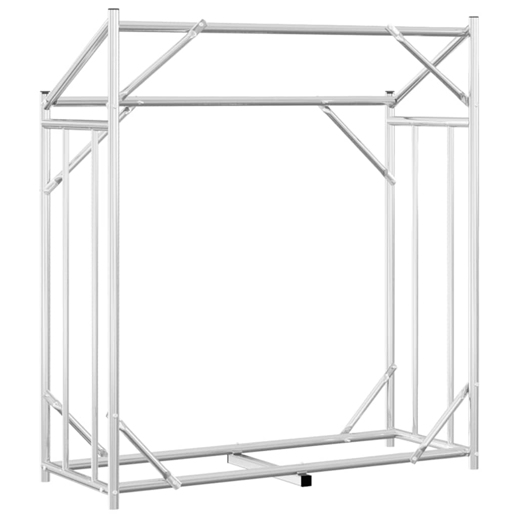 Stalak za drva za ogrjev s kišnom navlakom 100,5x40,5x110,5 cm